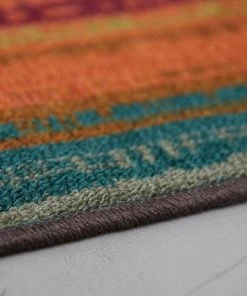 Avenue Stripe Multi 5 ft. x 8 ft. Indoor/Outdoor Area Rug by Mohawk Home -Mohawk Home Sales multi mohawk home area rugs 379919 c3 1000