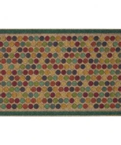 Colorful Dots Bright 18 in. x 30 in. Ornamental Entry Mat by Mohawk Home