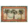 Picture Frame Fresco Palm 18 in. x 30 in. Recycled Rubber Door Mat by Mohawk Home -Mohawk Home Sales multi mohawk home door mats 548018 64 1000