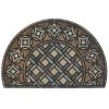 Deco Tile Slice Brown 23 in. x 35 in. Doorscapes Estate Mat by Mohawk Home -Mohawk Home Sales multi mohawk home door mats 597603 64 1000