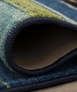 Rainbow Multi 7 ft. 6 in. x 10 ft. Striped Area Rug 3-Piece Set by Mohawk Home -Mohawk Home Sales multi mohawk home rug sets 335465 4f 1000