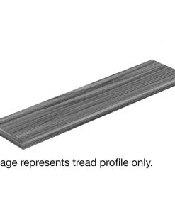 Paradise Jatoba 47 in. Length x 12-1/8 in. Deep x 1-11/16 in. Height Laminate Left Return to Cover Stairs 1 in. Thick by Cap A Tread