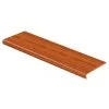 Paradise Jatoba 47 in. L x 12-1/8 in. W x 2-3/16 in. T Laminate to Cover Stairs 1-1/8 in. T to 1-3/4 in. T by Cap A Tread -Mohawk Home Sales paradise jatoba cap a tread laminate stair treads 016a71960 64 1000