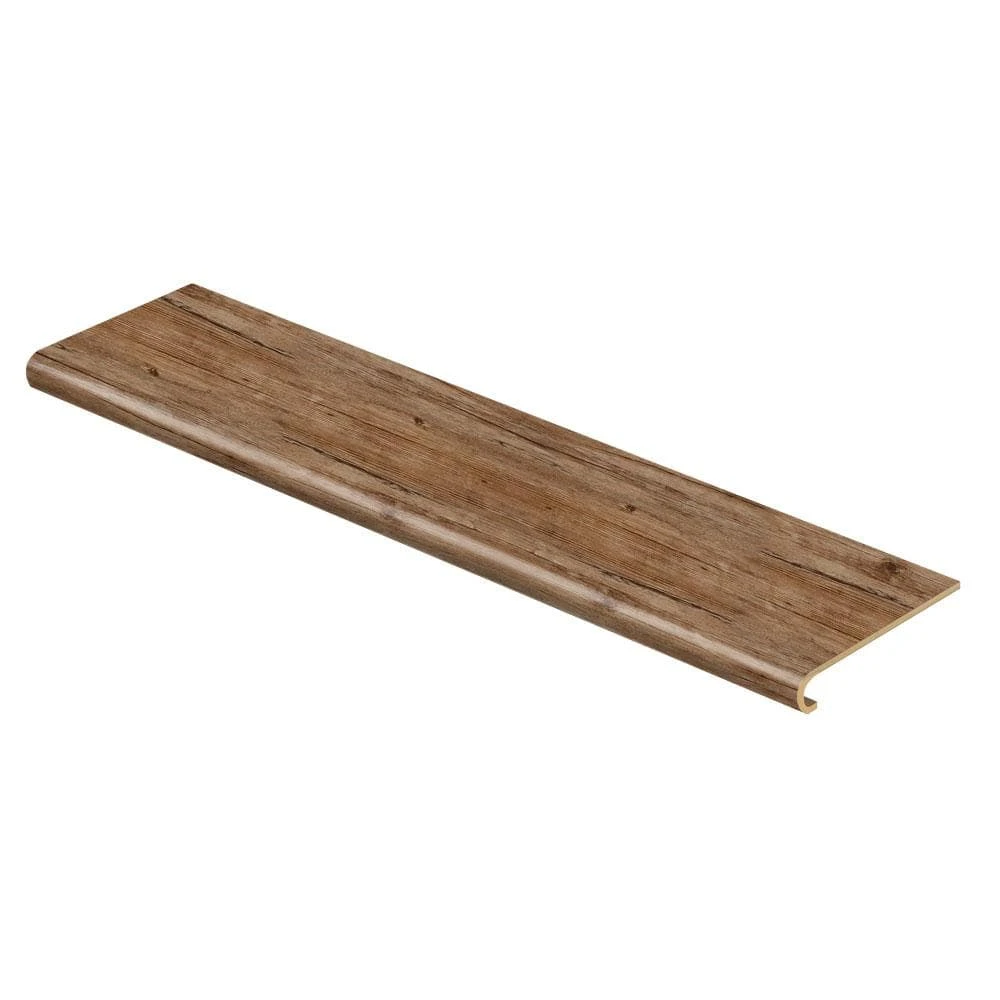 Walton Oak 47 in. Length x 12-1/8 in. Deep x 1-11/16 in. Height Vinyl Overlay to Cover Stairs 1 in. T by Cap A Tread 3 Walton Oak 47 in. Length x 12-1/8 in. Deep x 1-11/16 in. Height Vinyl Overlay to Cover Stairs 1 in. T by Cap A Tread