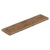 Walton Oak 47 in. L x 12-1/8 in. D x 1-11/16 in. H Vinyl Left Return to Cover Stairs 1 in. Thick by Cap A Tread 2 Walton Oak 47 in. L x 12-1/8 in. D x 1-11/16 in. H Vinyl Left Return to Cover Stairs 1 in. Thick by Cap A Tread -Mohawk Home Sales prairie oak trail cap a tread vinyl stair treads 016273783 64 1000