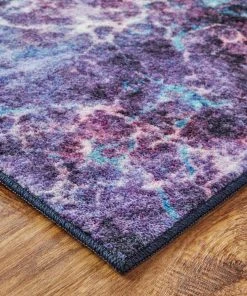 Fractal Purple 8 ft. x 10 ft. Abstract Area Rug by Mohawk Home 19 Fractal Purple 8 ft. x 10 ft. Abstract Area Rug by Mohawk Home -Mohawk Home Sales purple mohawk home area rugs 038371 77 1000