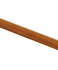 Red Cherry/Warm Cherry 47 in. Long x 1/2 in. Thick x 7-3/8 in. Wide Vinyl Overlay Riser to be Used with Cap A Tread