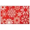 Snowflake Red 2 ft. x 3 ft. 4 in. Machine Washable Area Rug by Mohawk Home -Mohawk Home Sales red mohawk home area rugs 735241 64 1000