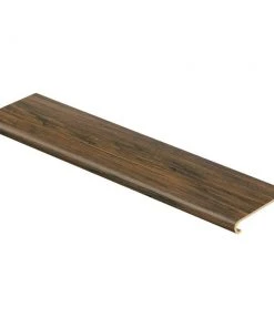 Saratoga Hickory 94 in. L x 12-1/8 in. W x 1-11/16 in. T Laminate to Cover Stairs 1 in. Thick by Cap A Tread