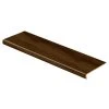 Shadow Hickory 47 in. L x 12-1/8 in. W x 2-3/16 in. T Vinyl Overlay for Stairs 1-1/8 in. T to 1-3/4 in. T by Cap A Tread -Mohawk Home Sales shadow hickory cap a tread vinyl stair treads 016a73814 64 1000