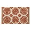 Coral Medallion Spice 1 ft. 8 in. x 2 ft. 10 in. Medallion Machine Washable Area Rug by Mohawk Home -Mohawk Home Sales spice mohawk home area rugs 549114 64 1000