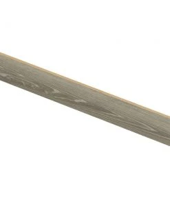 Sterling Oak/Gray Birch Wood 47 in. L x 1/2 in. D x 7-3/8 in. H Vinyl Overlay Riser to be Used with Cap A Tread