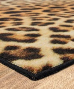 Cheetah Spots Tan 8 ft. x 10 ft. Animal Print Area Rug by Mohawk Home -Mohawk Home Sales tan mohawk home area rugs 049391 77 1000