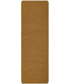 Striped Utility Mat Tan Indoor/Outdoor 24 in. x 72 in. Utility Door Mat by Mohawk Home