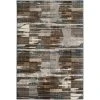 Pyramid Lake Taupe 8 ft. x 11 ft. Abstract Area Rug by Mohawk Home