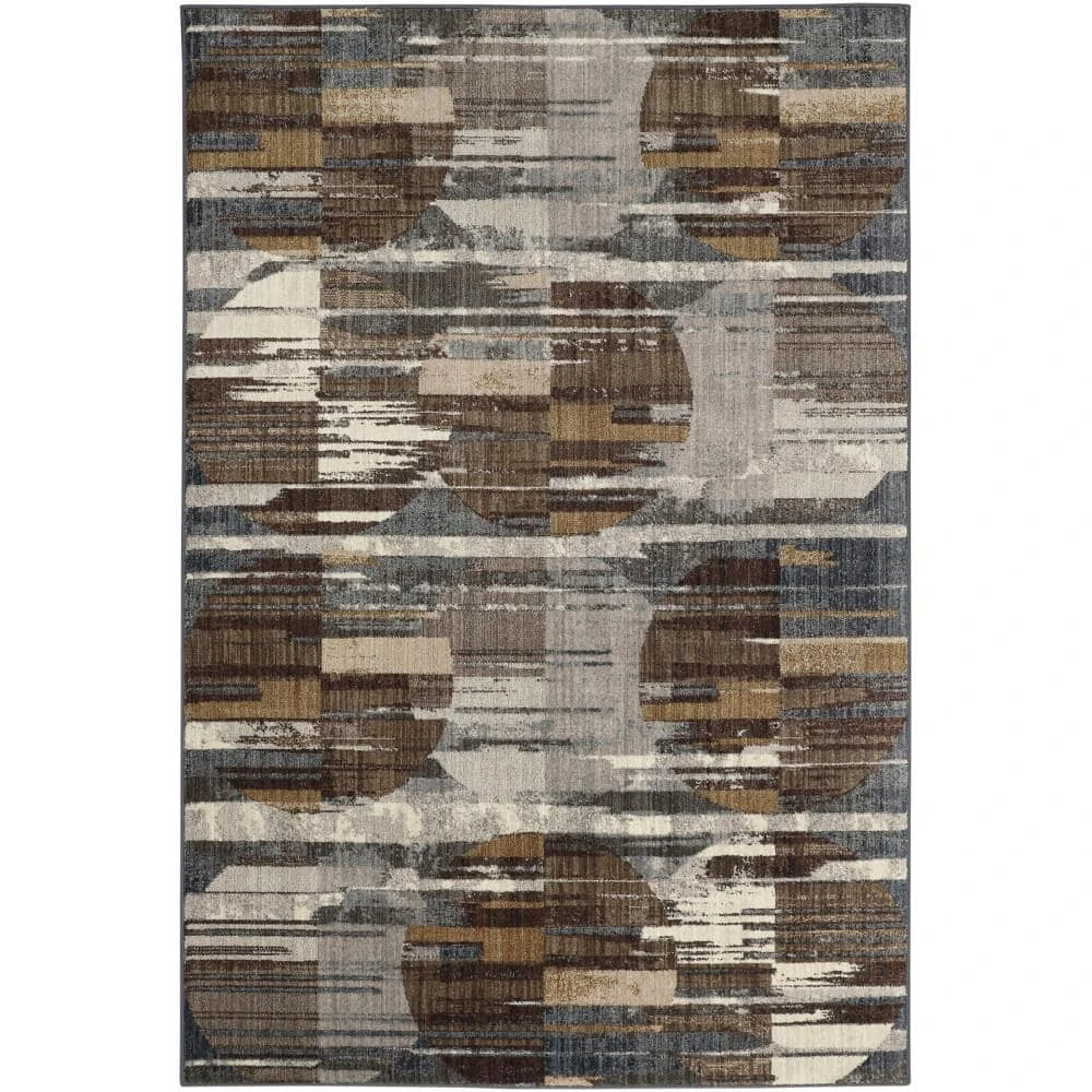 Pyramid Lake Taupe 8 ft. x 11 ft. Abstract Area Rug by Mohawk Home 3 Pyramid Lake Taupe 8 ft. x 11 ft. Abstract Area Rug by Mohawk Home