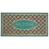 Retro Tiles 24 in. x 48 in. Ornamental Entry Mat by Mohawk Home -Mohawk Home Sales teal mohawk home door mats 621322 64 1000