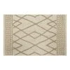 Cassius Wheat/Cream 2 ft. 6 in. x 3 ft. 9 in. Geometric Machine Washable Area Rug by Mohawk Home