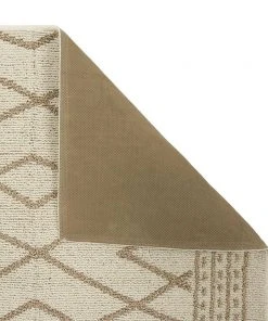 Cassius Wheat/Cream 2 ft. 6 in. x 3 ft. 9 in. Geometric Machine Washable Area Rug by Mohawk Home -Mohawk Home Sales wheat cream mohawk home area rugs 872649 66 1000