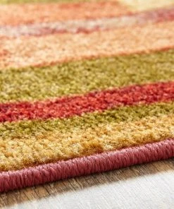 Piscasso Wine 2 ft. x 5 ft. Machine Washable Abstract Runner Rug by Mohawk Home -Mohawk Home Sales wine mohawk home area rugs 169794 40 1000