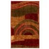 Piscasso Wine 4 ft. x 6 ft. Machine Washable Abstract Area Rug by Mohawk Home -Mohawk Home Sales wine mohawk home area rugs 169800 64 1000