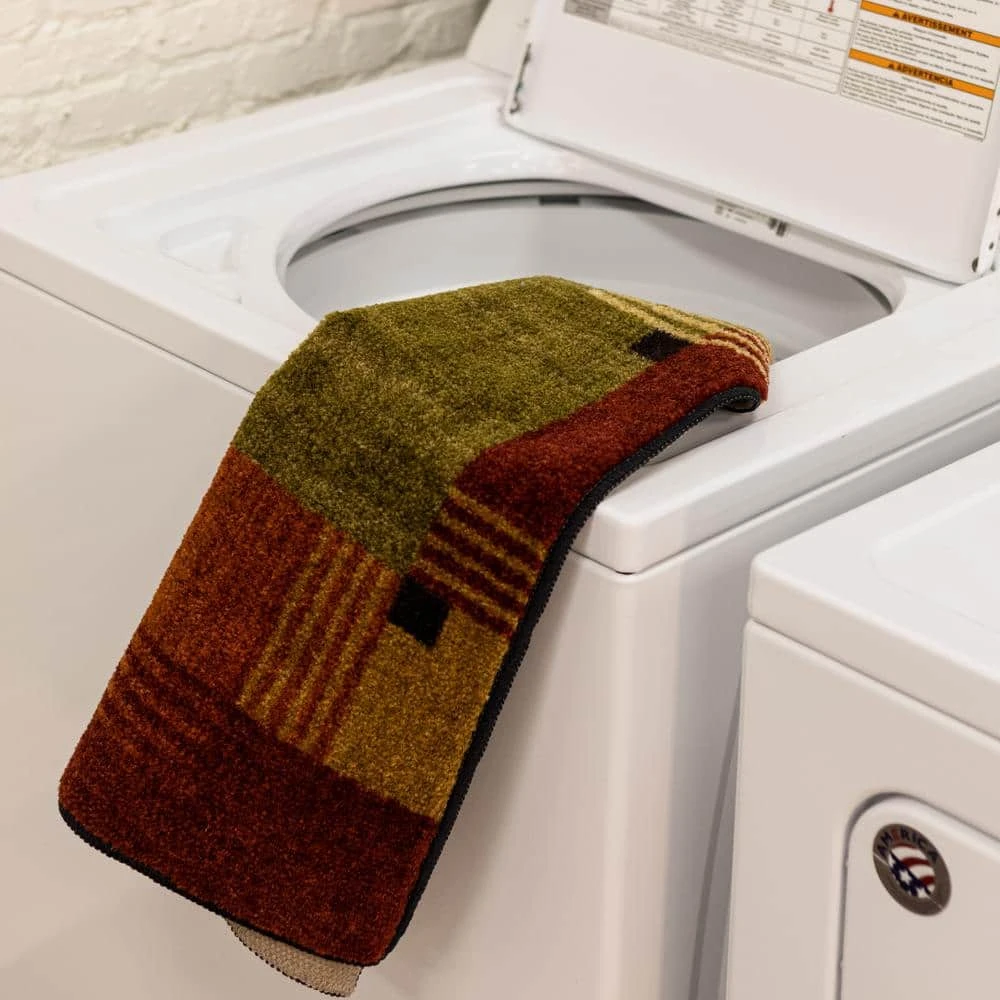 Piscasso Wine 3 ft. x 4 ft. Machine Washable Abstract Area Rug by Mohawk Home 9 Piscasso Wine 3 ft. x 4 ft. Machine Washable Abstract Area Rug by Mohawk Home - Image 7