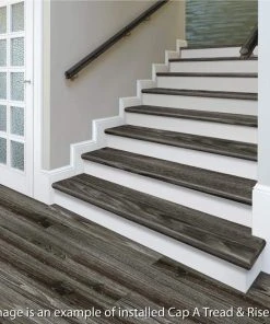 Mohawk Home Sales -Mohawk Home Sales woodacres oak deerbrook trail cap a tread vinyl stair treads 016273688 31 1000