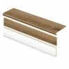 Woodacres Oak/Deerbrook Trail Stair Tread & Reversible Riser Kit 47 in. L x 12-1/8 in. W x 1-11/16 in. T for 1 in. Thick by Cap A Tread 1 Woodacres Oak/Deerbrook Trail Stair Tread & Reversible Riser Kit 47 in. L x 12-1/8 in. W x 1-11/16 in. T for 1 in. Thick by Cap A Tread -Mohawk Home Sales woodacres oak deerbrook trail cap a tread vinyl stair treads 01c073688 64 1000